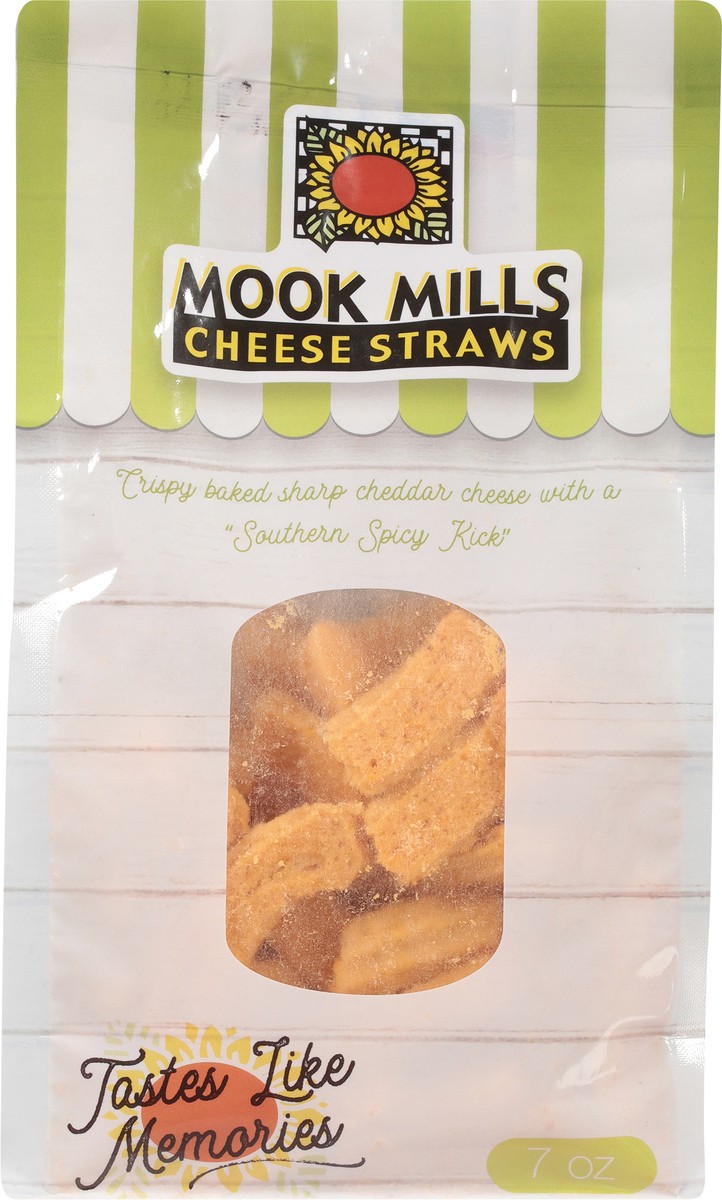 slide 7 of 14, Mook Mills Cheese Straws 7 oz, 7 oz