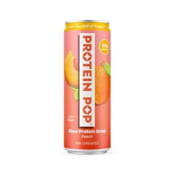 Protein Pop Peach Sports Drink - 12 fl oz
