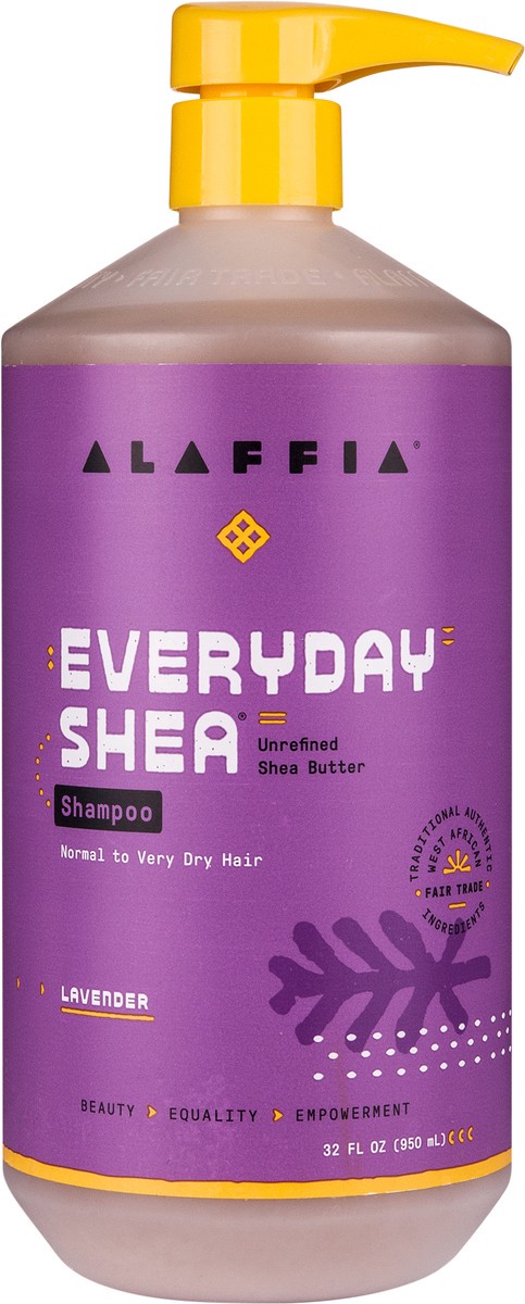 slide 1 of 7, Alaffia Lavender Everyday Shea Shampoo, 32 fl oz