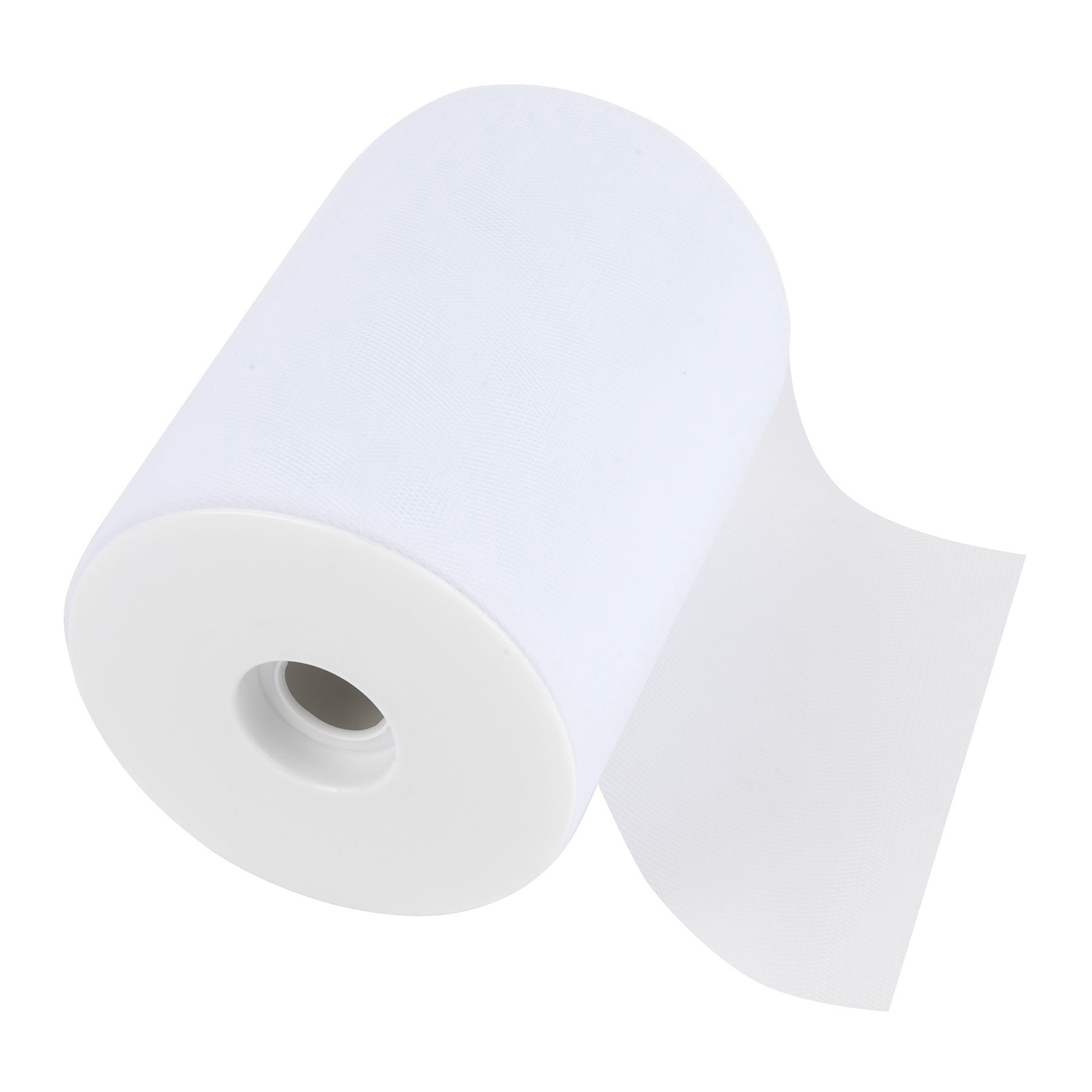 slide 3 of 3, 6" X 100yd. White Tulle By Celebrate It, 6 in x 100 yd