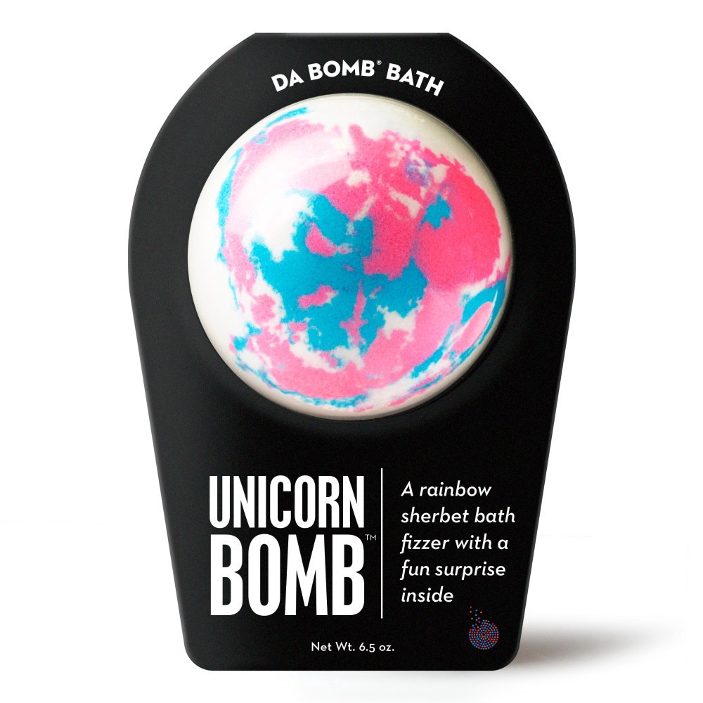 slide 1 of 2, Da Bomb Unicorn Full Size Bath Bomb, 7 oz