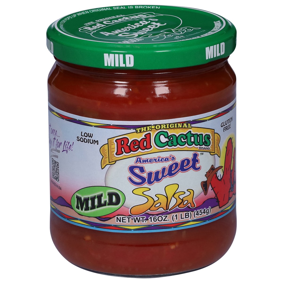 slide 3 of 13, Red Cactus America's Sweet Mild Salsa 16 oz, 16 oz