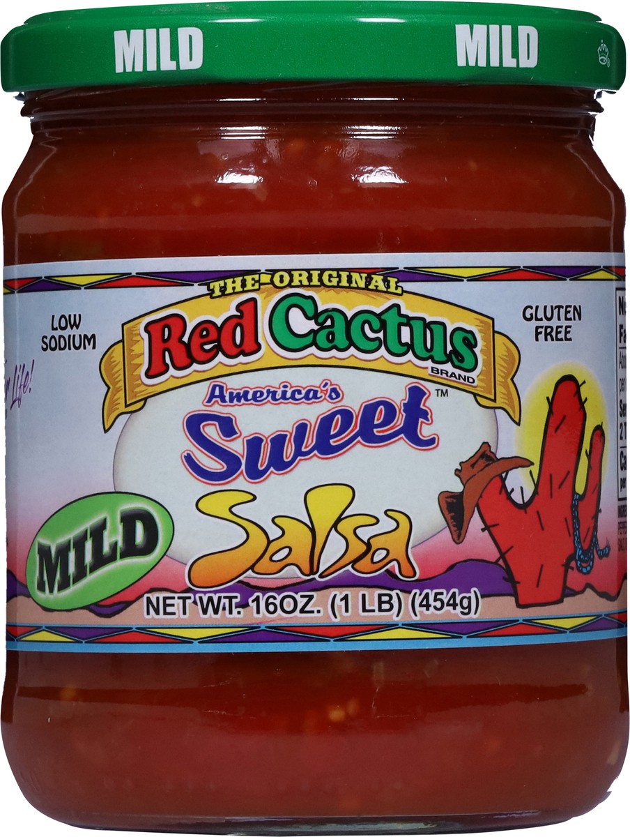 slide 8 of 13, Red Cactus America's Sweet Mild Salsa 16 oz, 16 oz