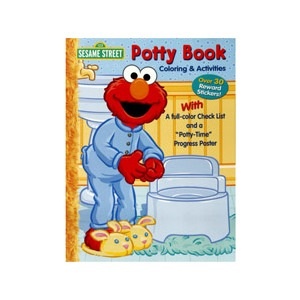 slide 1 of 1, Sesame Street Potty Book Coloring & Activities, 1 ct