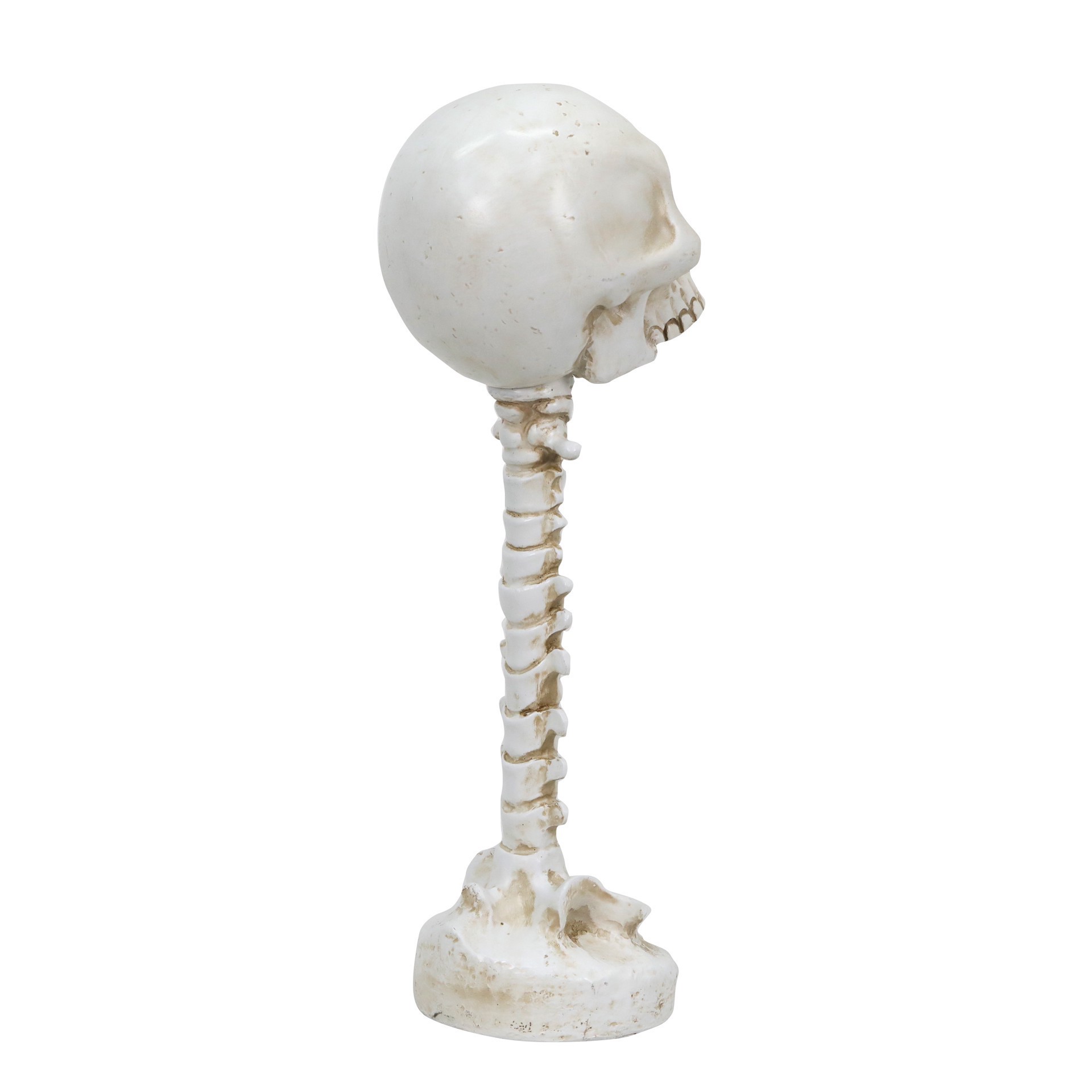 slide 2 of 3, 14.5" Led White Skull Stand Tabletop Decor By Ashland, 14.5 in
