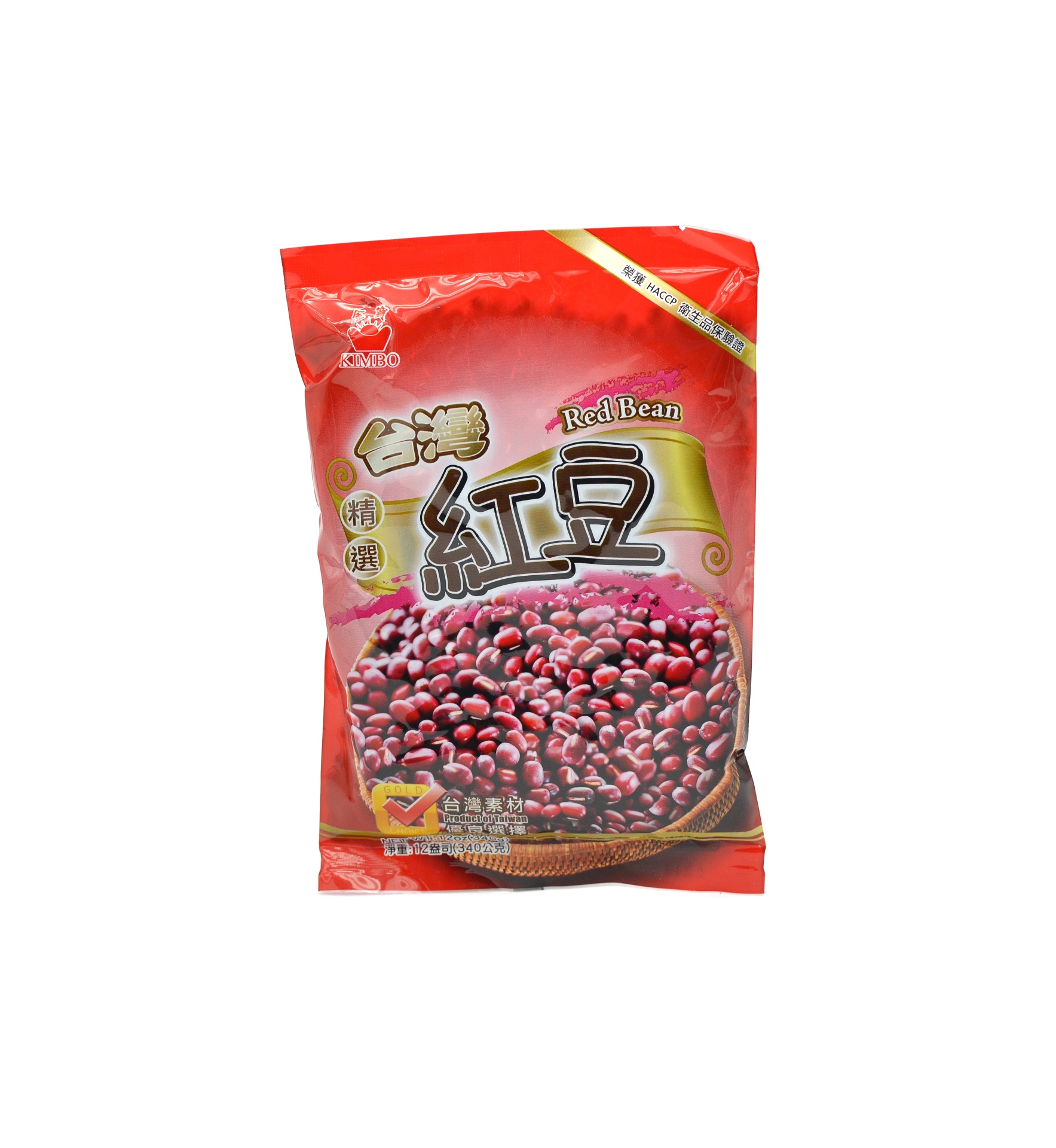 slide 1 of 1, Kimbo Taiwan Red Bean, 340 gram