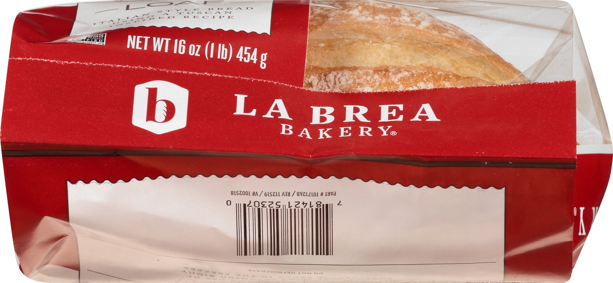 slide 6 of 8, La Brea Bakery Pane Toscano Bread, 16 oz