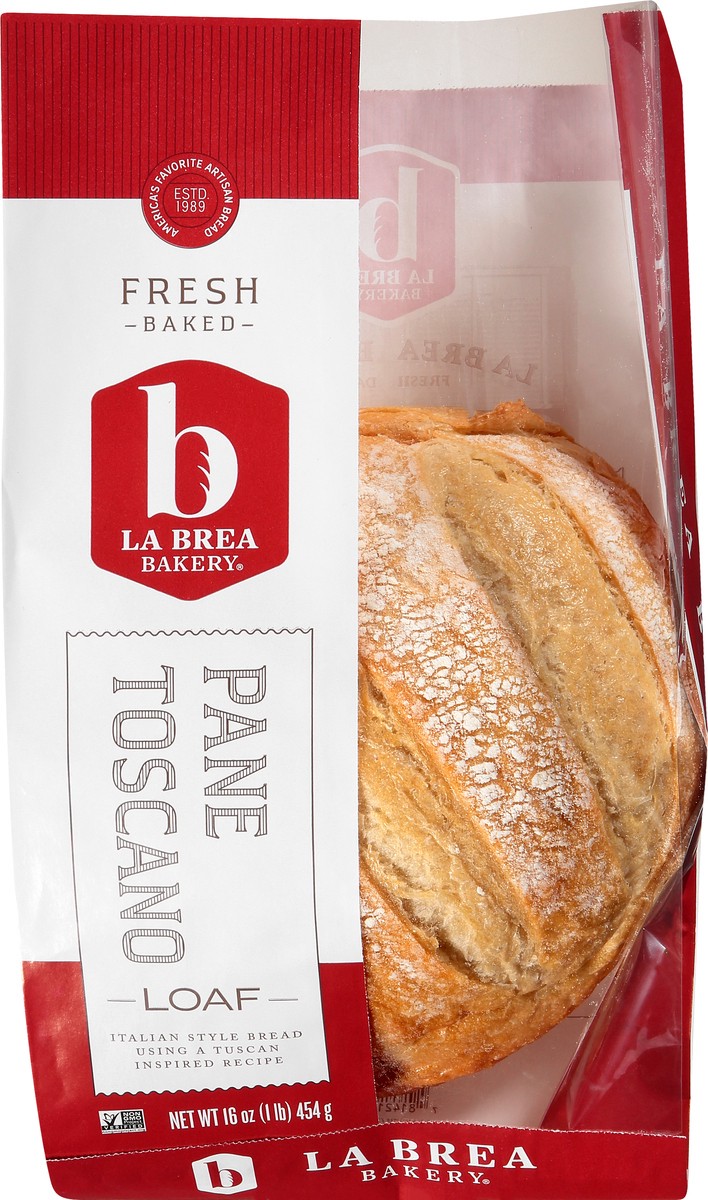 slide 7 of 8, La Brea Bakery Pane Toscano Bread, 16 oz