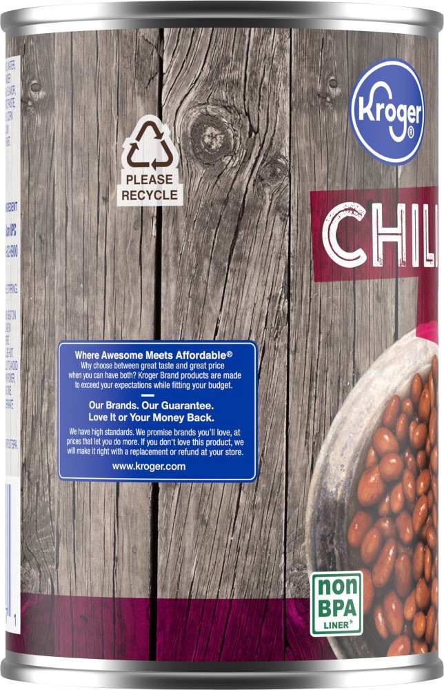 slide 2 of 4, Kroger Chili Mild Canned Beans, 15.5 oz