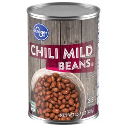 Kroger Chili Mild Canned Beans