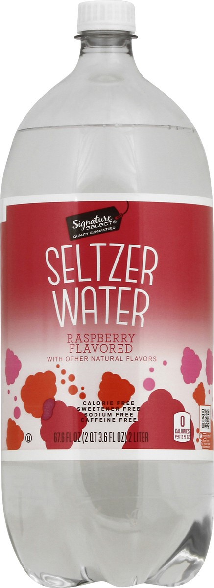 slide 3 of 7, Signature Select Seltzer Water- 2 liter, 2 liter