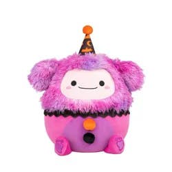 Squishmallows Magenta Bigfoot in Clown Costume