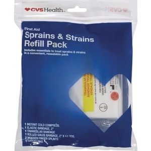 slide 1 of 1, CVS Health Sprains & Strains Refill Pack, 1 ct