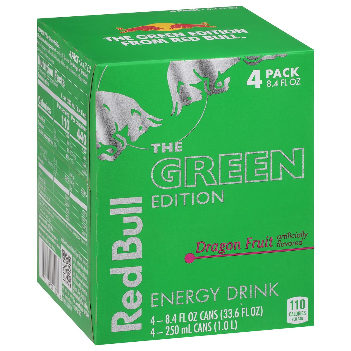 slide 6 of 11, Red Bull Green Edition Dragonfruit Energy Drink, 33.6 fl oz
