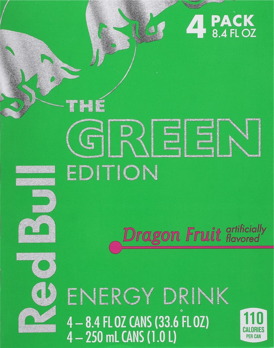 slide 5 of 11, Red Bull Green Edition Dragonfruit Energy Drink, 33.6 fl oz