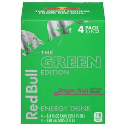 Red Bull Energy Drink, Dragon Fruit, 4 Pack