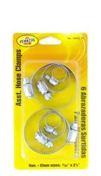 Pennzoil 6 Pc Assorted Hose Clamps
