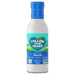 Follow Your Heart Dairy Free Vegan Ranch Dressing, 12 OZ Bottle