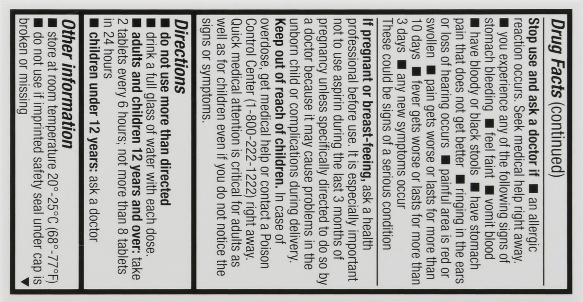 slide 2 of 13, HealthA2Z Extra Strength Headache Relief Tablets 20 ea, 20 ct