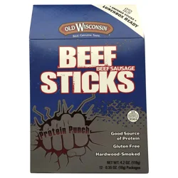 Old Wisconsin Meat Snack Stick Beef