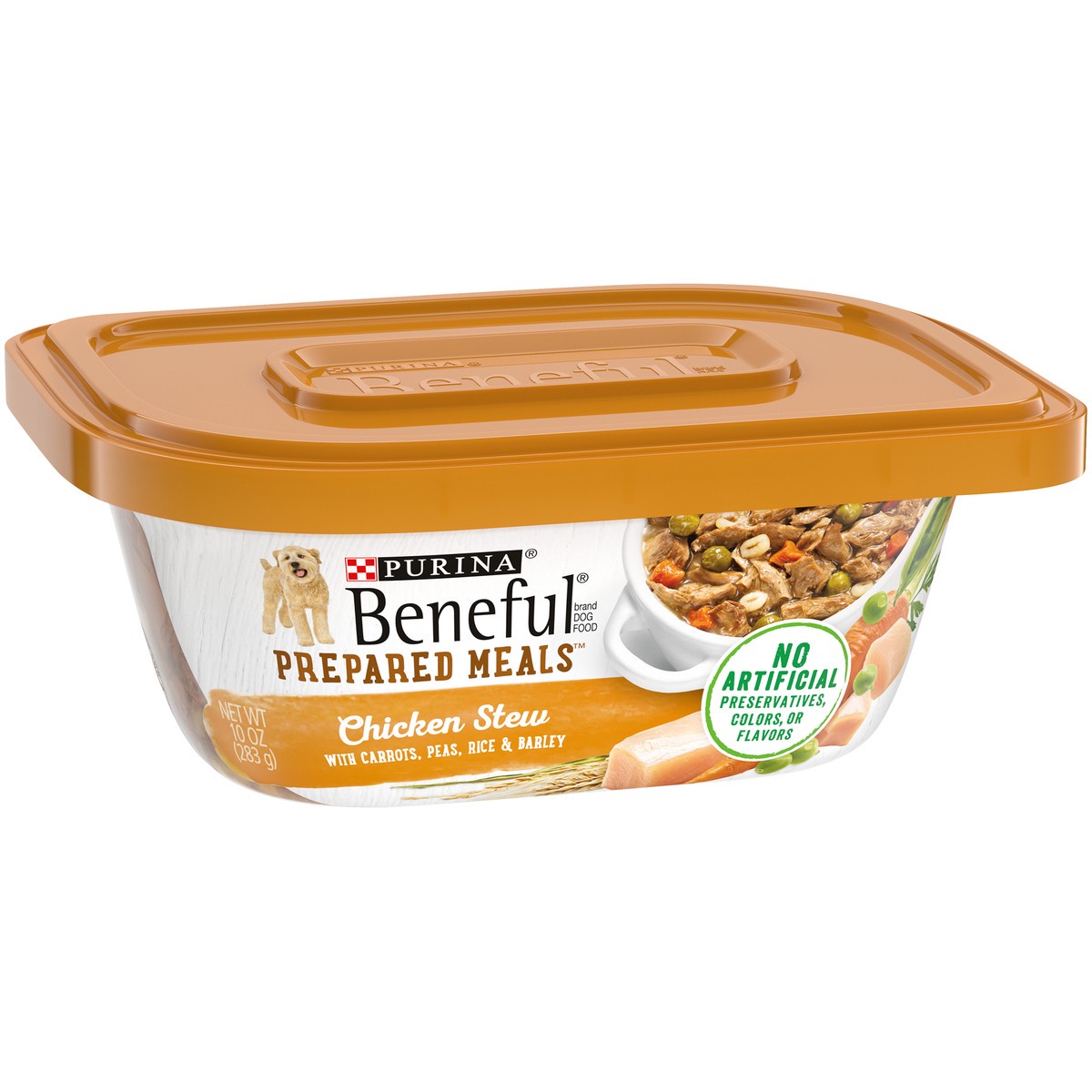 slide 5 of 9, Beneful Purina Beneful Prepared Meals Stew Recipes Wet Dog Food Chicken Stew - 10oz, 10 oz