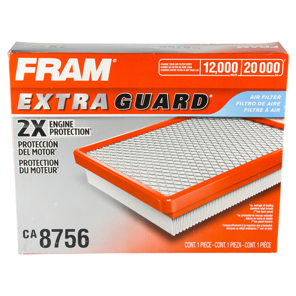slide 1 of 6, Fram Extra Guard Air Filter CA8756, 1 ct