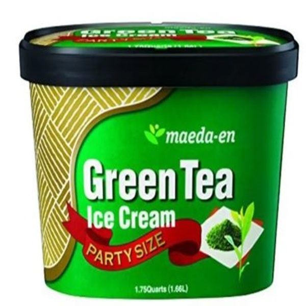 slide 1 of 1, maeda-en Green Tea Ice Cream, 56 fl oz