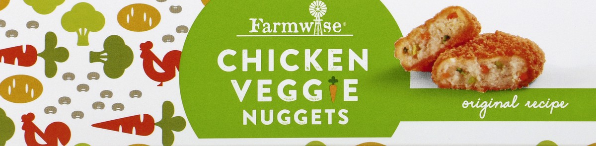 slide 3 of 5, Farmwise Original Recipe Chicken Veggie Nuggets, 8 oz
