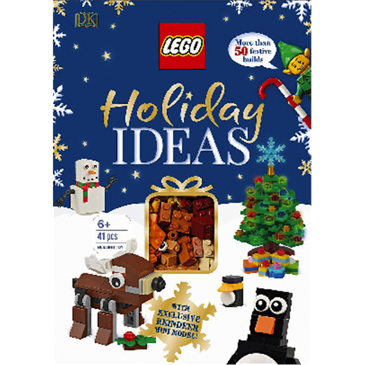 slide 1 of 1, Lego Holiday Ideas Building Toy & Book By Dk, 41 ct