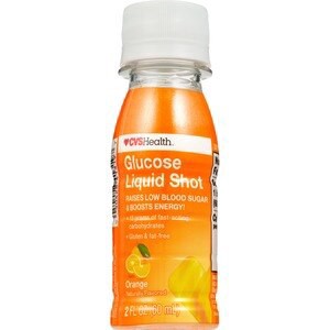 slide 1 of 1, CVS Health Glucose Liquid Shot, Pomegranate, 1 ct
