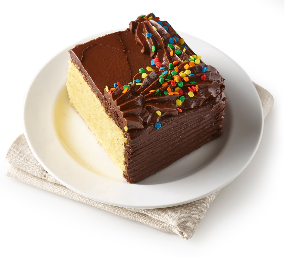 slide 2 of 3, Bakery Fresh Goodness Yellow Cake With Chocolate Buttercreme Icing, 50 oz