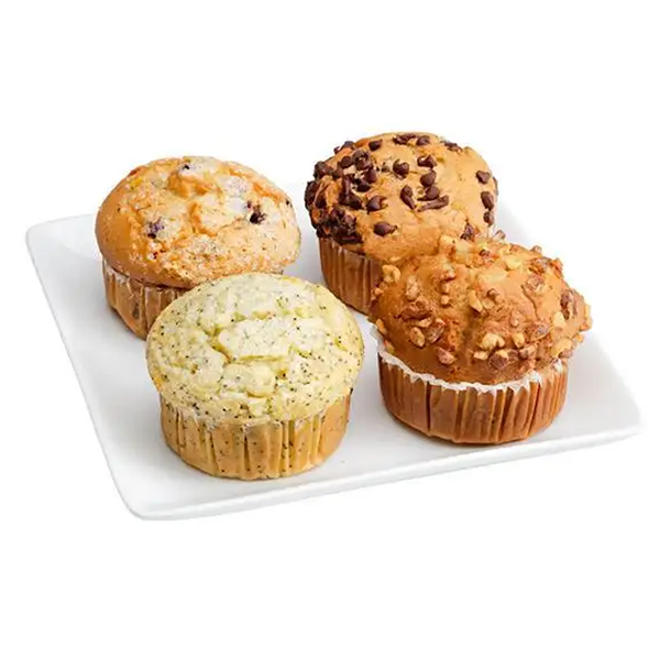 slide 1 of 1, Variety Pack Muffins 4Ct, 28 oz