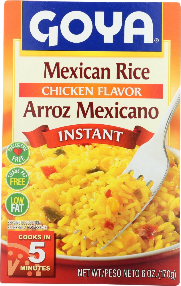 slide 1 of 1, Goya Mexican Rice 6 oz, 6 oz