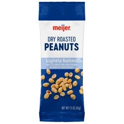 Meijer Roasted & Lightly Salted Peanuts, 1.5 Oz