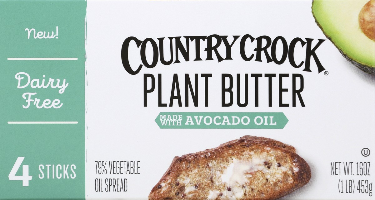 slide 6 of 9, Country Crock Avocado Oil Plant Butter, 16 oz
