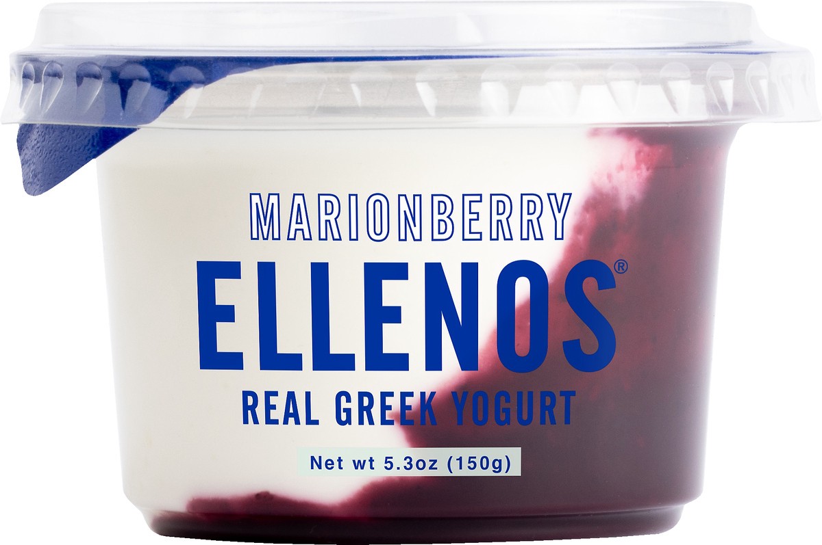 slide 2 of 2, Ellenos Greek Yogurt - Marionberry, 5.29 oz