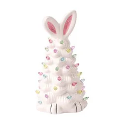 Essentials Ceramic Bunny In Tree