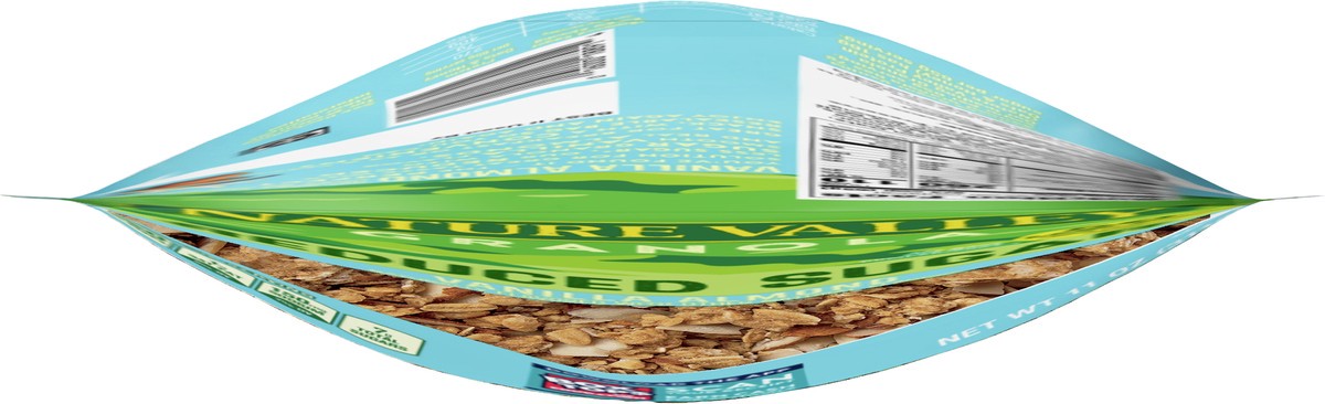 slide 2 of 9, Nature Valley Vanilla Almond Reduced Sugar Granola, 11 OZ Bag, 11 oz