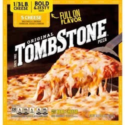 Tombstone Five Cheese Frozen Pizza