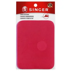 Singer Iron-On Patches - Red