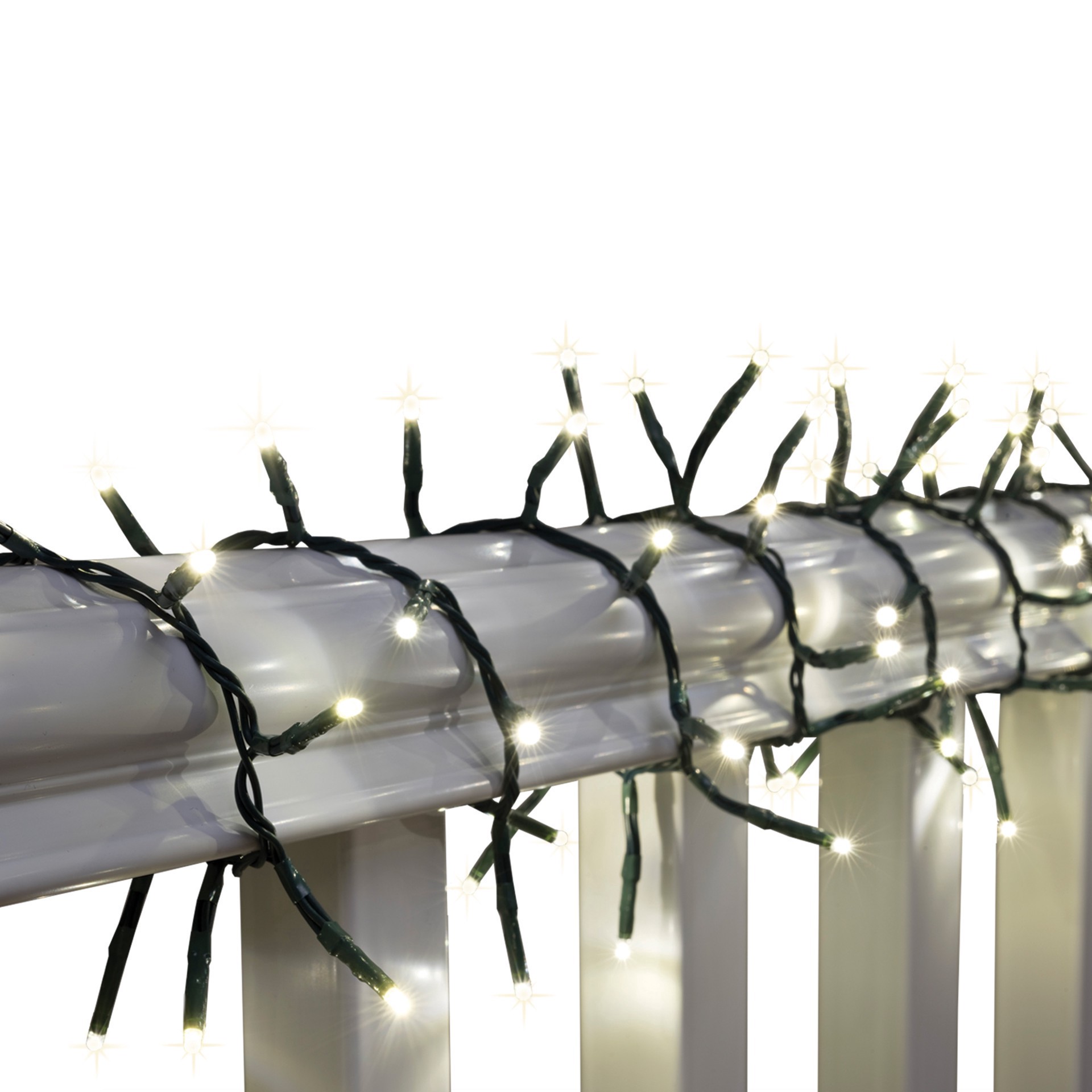 slide 2 of 2, Staybright 200ct. Warm White Led Random Sparkle Garland Lights, 200 ct