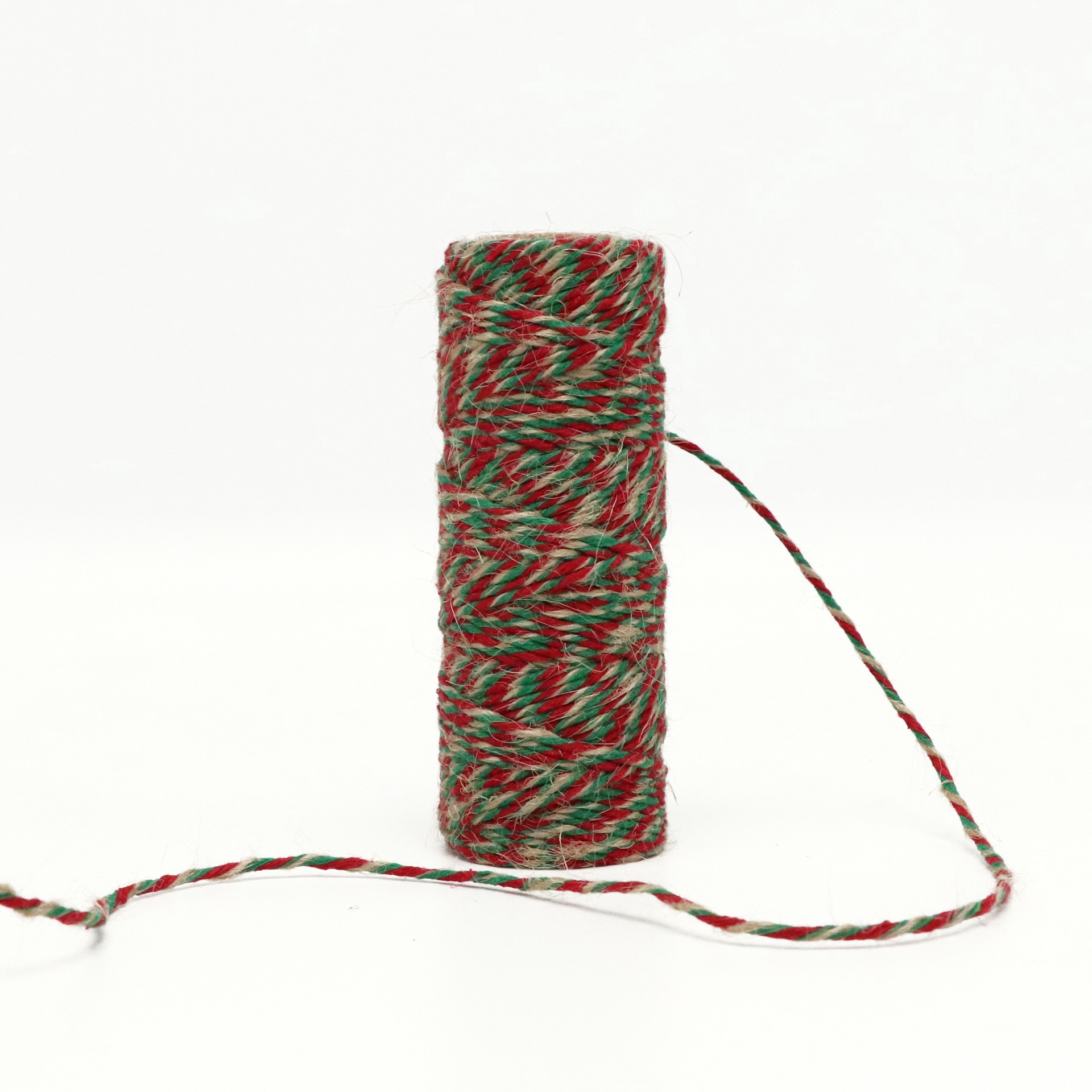 slide 2 of 3, 37yd. Red & Green Jute Twine By Recollections, 37 yd