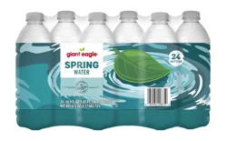 Giant Eagle Spring Water Bottles - 405.6 oz