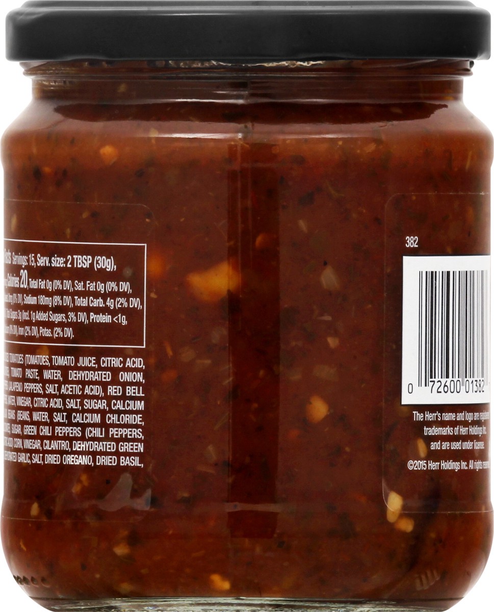 slide 5 of 10, Herr's Southwestern Black Bean & Corn Salsa 16 oz, 16 oz