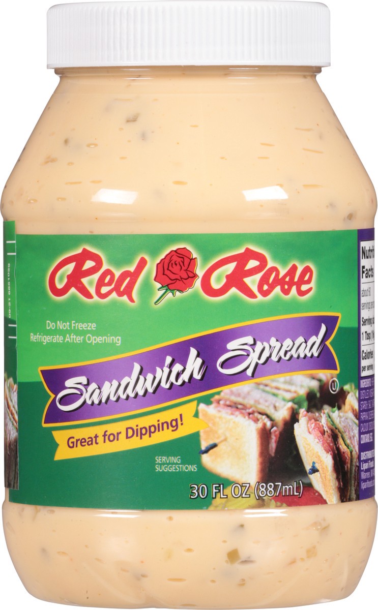 slide 8 of 13, Red Rose Tea Red Rose Sandwich Spread, 30 fl oz