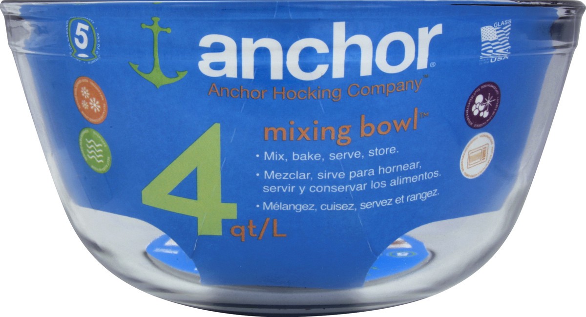 slide 1 of 4, Anchor Bowl Mixing 4Qt - Each, 1 ct