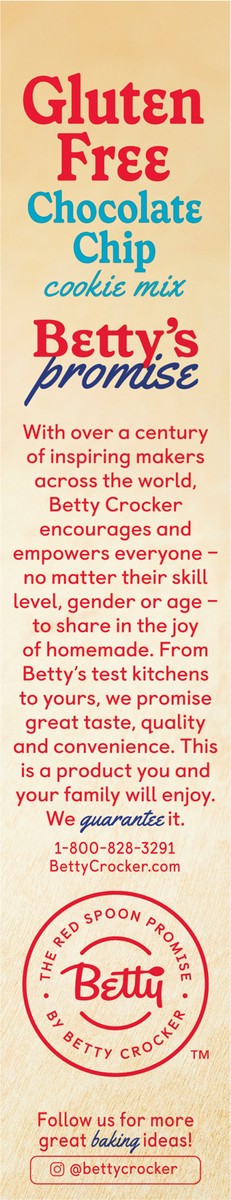 slide 6 of 14, Betty Crocker Gluten Free Chocolate Chip Cookie Mix, 19 oz., 19 oz