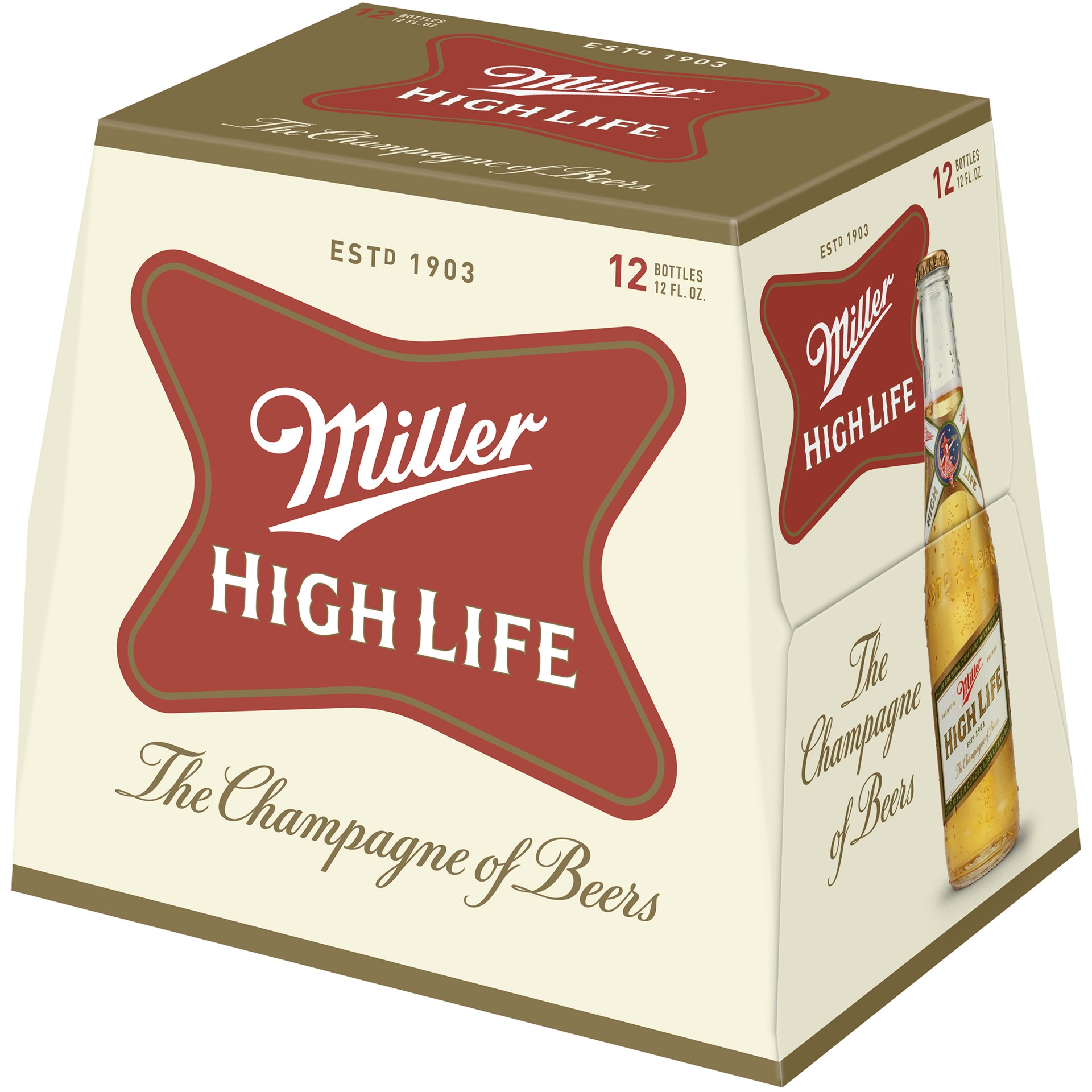 slide 2 of 5, Miller High Life Domestic Bottle, 288 oz