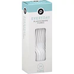 Publix Forks, Plasticware, Heavy Duty