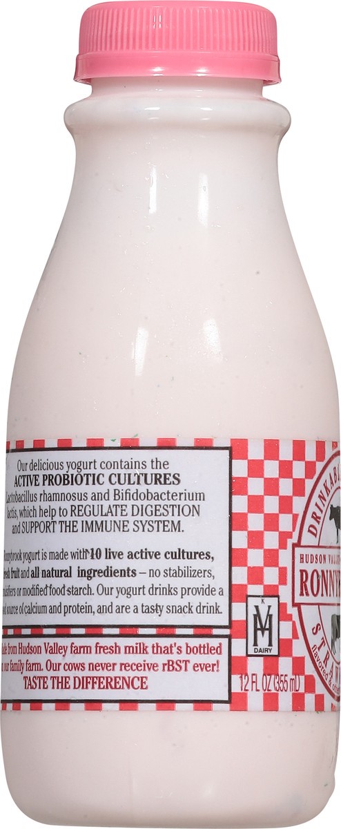 slide 9 of 15, Ronnybrook Farms Drinkable Strawberry Yogurt, 12 fl oz